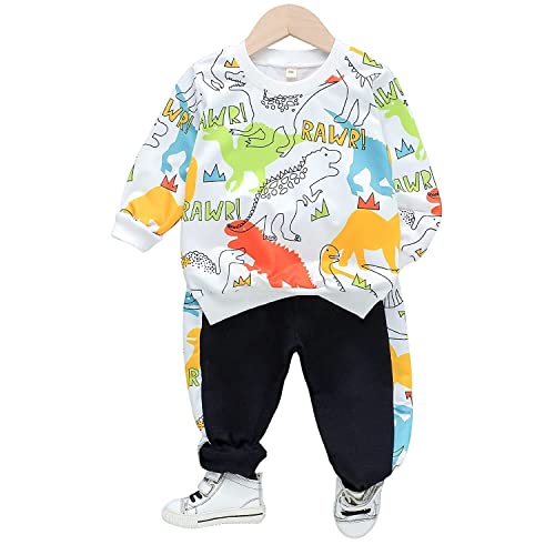 Googo Gaaga Boy's Polycotton Sweatshirt With Joggers