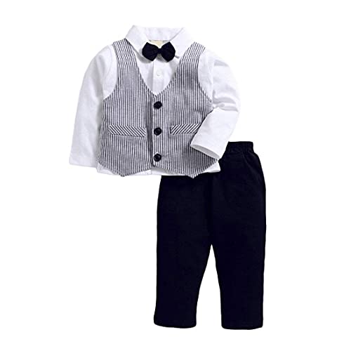 Wish Karo Cotton Clothing Sets For Baby Boys-(bt76nw)