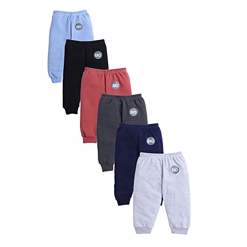 EIO Unisex Kids Cotton Pajama Pants Combo Pack