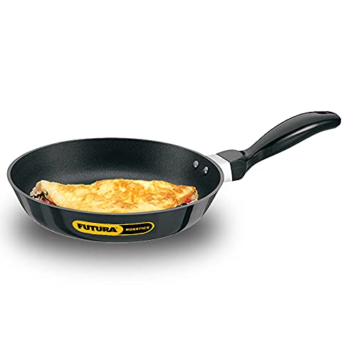 Hawkins Futura 22 cm Frying Pan, Non Stick Fry Pan, Small Frying Pan, Black (NF22)