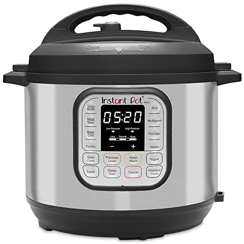 Instant Pot 321 6 Litre, Stainless Steel 7-in-1 Electric Pressure Cooker, Outer Lid, Slow Cooker, Rice Cooker, Steamer, Saute, Yogurt Maker, And Warmer, 6 Litre, Silver