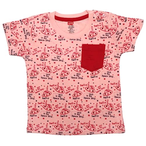 LuvLap Half Sleeve Boys T-Shirt