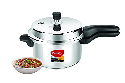 Pigeon by Stovekraft Inox Stainless Steel pressure cooker 5 litre