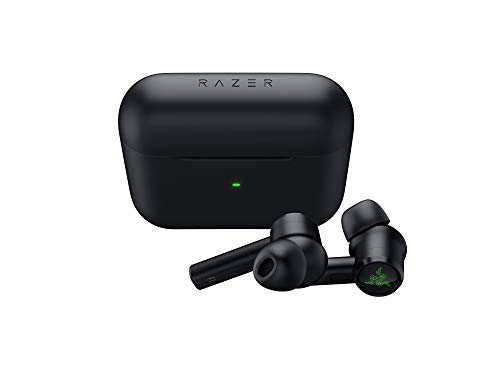 Razer Hammerhead Bluetooth Truly Wireless In Ear Gaming Earbuds, Thx Certified - Advanced Hybrid Active Noise Cancellation - 60Ms Low-Latency - Touch Enabled -With Mic - (Classic Black)