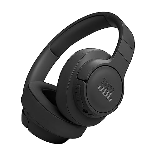 (Refurbished) JBL Tune 770NC Wireless Over Ear ANC Headphones with Mic, Upto 70 Hrs Playtime, Speedcharge, Google Fast Pair, Dual Pairing, BT 5.3 LE Audio, Customize on Headphones App (Black)