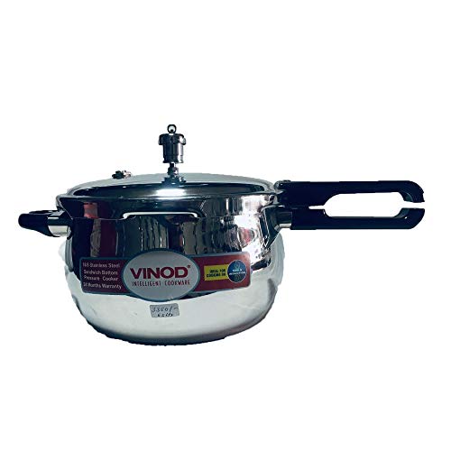 Vinod Standard Shape 6.5 L Handi Pressure Cooker