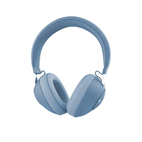 ZEBRONICS Duke 60hrs Playback Bluetooth Wireless Over Ear Headphone with Mic (Blue)