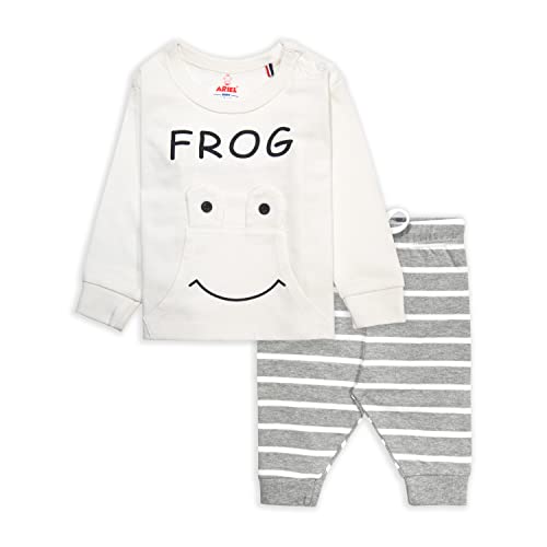 Ariel Cotton Clothing Sets for Baby Boys & girls - Unisex Clothing sets Full Sleeve T-shirt & Pant