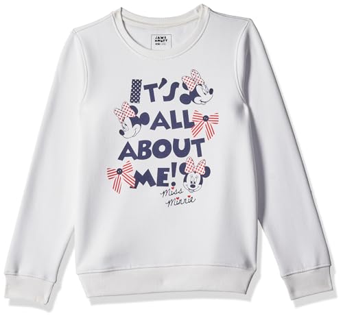 Amazon Brand - Jam & Honey Girls - Cuddle Up in Comfort: The Sweetest Lightweight Sweatshirts for Girls with 100% Pure & Soft Cotton with Playful Frills at Sleeve