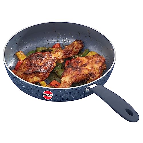 Hawkins Ceramic Nonstick Frying Pan, 24 cm Diameter, Induction Fry Pan, Granite Omlette Egg Pan, Fish Pan (ICF24)