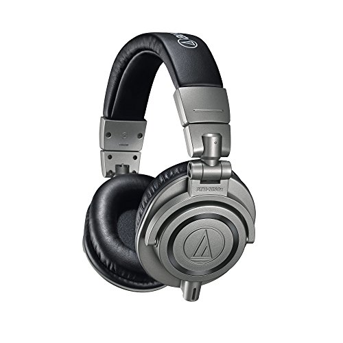 Audio-Technica ATH-M50x Professional Monitor Headphones, Gun Metal