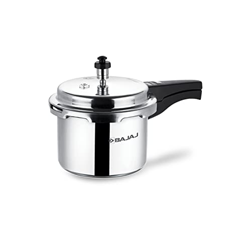 Bajaj PCX 3L Outer Lid Stainless Steel Induction Bottom Pressure Cooker