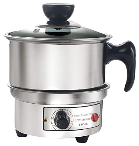 Baltra GLAIR Multi function Kettle 900 ml (Boiling Milk, tea, coffee, Eggs, Soup, rice, sabji, kadi, daal and Maggi/Noodles) travel cooker 400 Watt