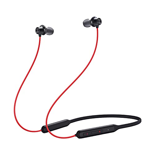 Bluetooth Earphones for OnePlus 11R / 11 R Earphone Original Like 35 Hours Playtime Bluetooth Wireless Neckband Flexible In-Ear Headphones Headset With Mic, Extra Deep Bass Hands-Free Call/Music, Sports Earbuds, Sweatproof (L322, Multi)