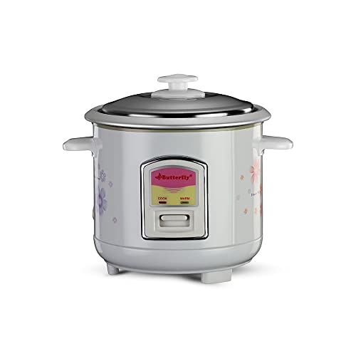 Butterfly KRC-08 0.6 Liter Electric Cooker, White