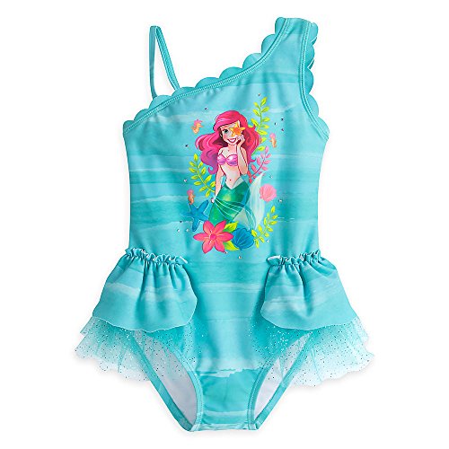 Disney Ariel Deluxe Swimsuit for Girls Size 5/6 458035924912