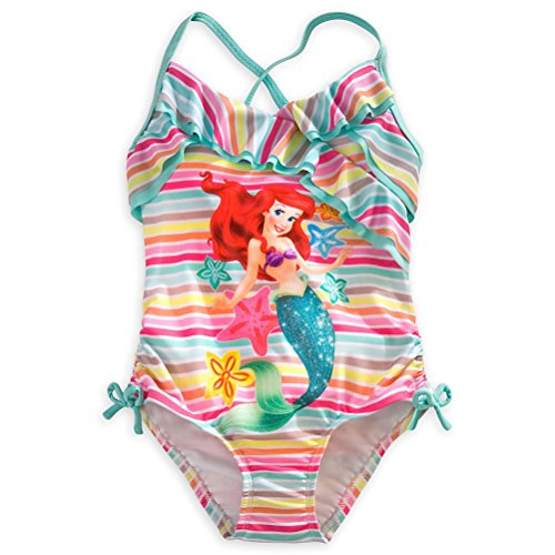 Disney Disney Store Princess Ariel Girl 1 PC Swimsuit Size 5/6