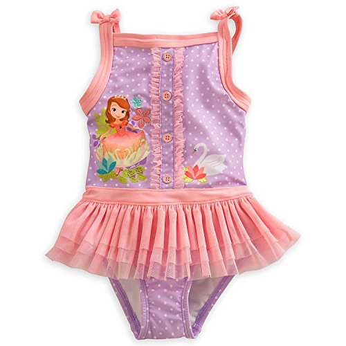 Disney Sofia the First Deluxe Swimsuit for Girls (5/6)