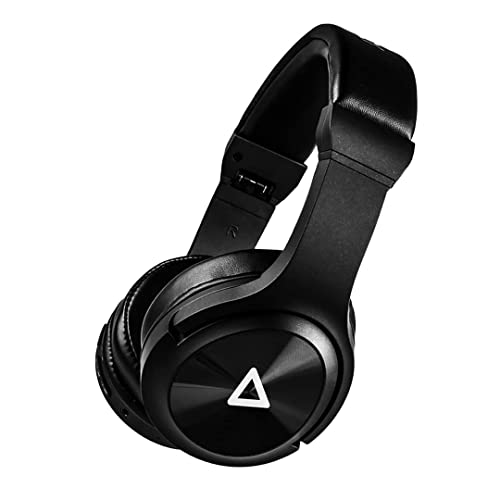 Hungama HiLife Buzz 101 Bluetooth Wireless Over Ear Headphones with 40 Hours Playback, with Mic, Passive Noise Cancellation, Black and Get 1 Year Free Subscription of Hungama Play & Hungama Music