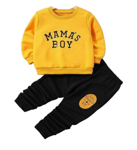 I.T Cotton Printed Sweatshirt and Pant Set | Kids Full Sleeves Dress for Baby Boys