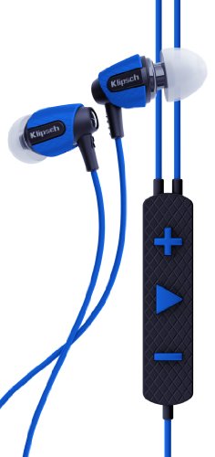 Klipsch Image S4i Rugged in-Ear Headphone with Mic (Blue)