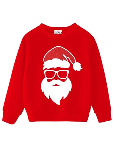 Kuchipoo Boys Regular Fit Winterwear Sweatshirt (KUC-SWT-329, 5-6 Years, Multi-Colored)