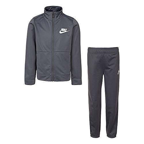 Nike Boy`sTherma Dri-Fit 2 Piece Tracksuit (Anthracite (86E130-G1A) /White, 24 Months)