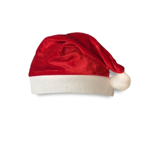 Nomic Christmas Kids Item Santa Claus Accessories For 4 Year and 7 Year Boys and Girls 1Pc Velvet Cap
