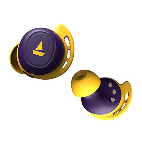 (Refurbished) Boat Airdopes 441 Bluetooth Truly Wireless in Ear Earbuds with Mic with Up to 30H Total Playback Iwp Technology Immersive Audioipx7 Water Resistance Super Touch Controls Secure Sports Fit