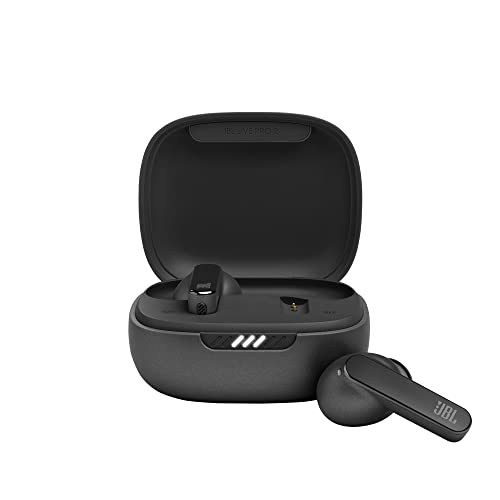 (Refurbished) JBL Live Pro 2 TWS Wireless Smart Adaptive Noise Cancellation In Ear Earbuds, upto 40Hrs Playtime, Adjust EQ for Extra Bass, 6 Mics Crystal Clear Calls, Dual Pairing, Qi compatible (Black)