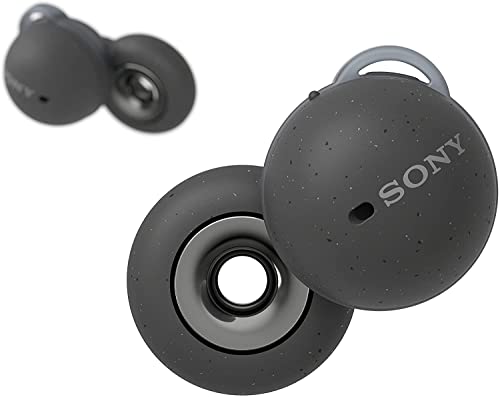 (Refurbished) Sony LinkBuds WF-L900 Truly Wireless Bluetooth In Ear Earbuds with Open-Ring Design for Ambient Sound, 17.5 Hrs Battery, DSEE, IPX4, 360RA, Swift Pair with Alexa Built-in, Gray
