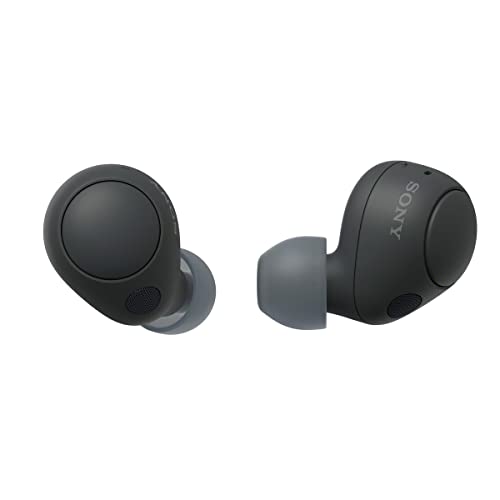 (Refurbished) Sony WF-C700N Bluetooth Truly Wireless Active Noise Cancellation in Ear Earbuds, 360 RA, Multipoint Connection, 10 mins Super Quick Charge, 20hrs Batt, IPX4 Ratings, Fast Pair, App Support-Black