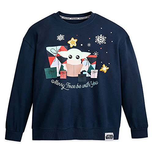 STAR WARS The Child Holiday Scented Sweatshirt for Women – The Mandalorian, Multicolored, Small