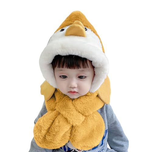 SYGA Baby Winter Warm Cap Ear Protection Beanie Hat Duck Design (2-6 Year) Yellow