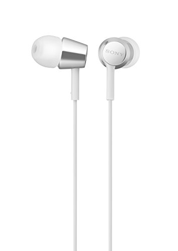 Sony MDREX155AP Wired In Ear Headphone with Mic (Red)