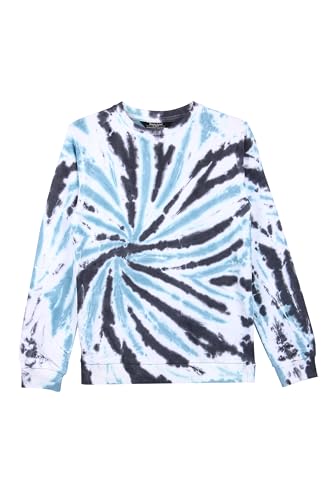 Stories.Label Tie Dye Girl Cotton Printed Sweatshirts, Fashion Sweater Tops for Kids Girl (Age 7-18)