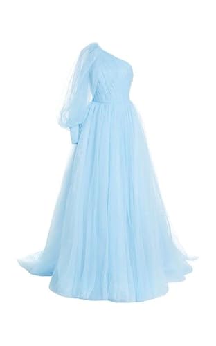 TILISM Women's Sky Blue Gown (Small, Sky Blue)