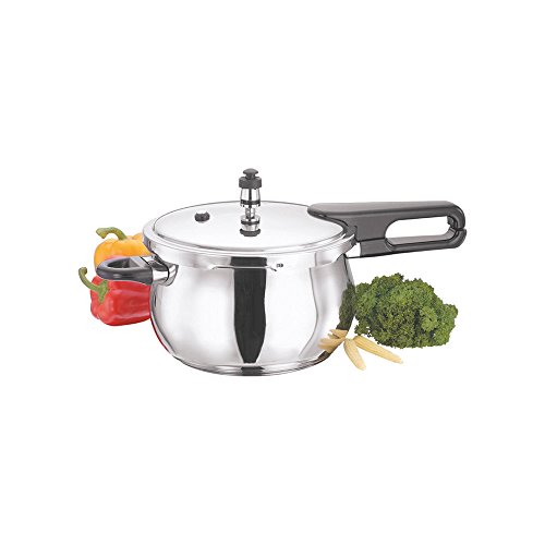 Vinod 18/8 Ss Special Handi Plus Pressure Cooker - 1.5 Ltrs Stainless Steel, 1.5 Liter