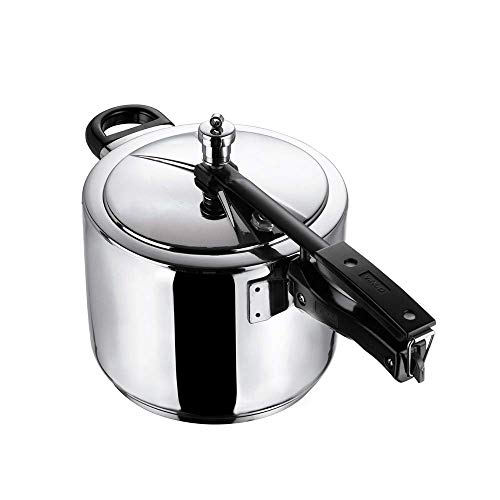 Vinod Stainless Steel Induction Pressure Cooker (Inside Fitting Lid) - Capacity: 5 LTR