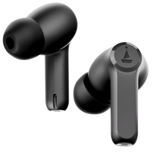 (Refurbished) boAt Airdopes 393ANC True Wireless in Ear Earbuds with 32dB Hybrid ANC, Quad Mics with ENx