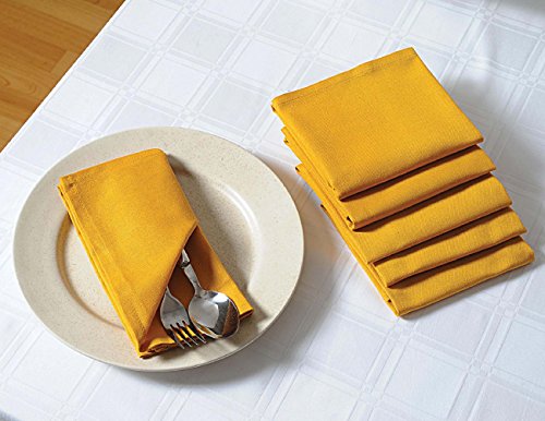 Pink Peony Dining Table Large Lunch Napkins 20 x 20 inch Bulk Set of 100 Indian Cotton Fabric Yellow 200 Thread Count