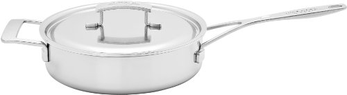 Demeyere 40850-681-0 Industry Stieltopf with lid, induction, 24 cm