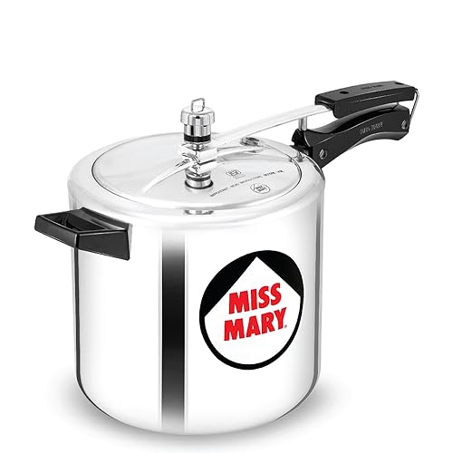 Hawkins 7 Litre Miss Mary Pressure Cooker, Inner Lid Cooker, Silver (MM70)