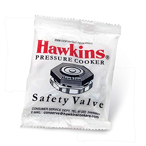 Hawkins Aluminium Safety Valve For All Hawkins Pressure Cookers From 1.5 Litre To 14 Litre, Black, Standard (Hsfvalce), 14 Liter