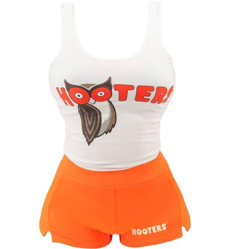 Hooters Tank and Shorts Outfit Costume Set (Girl X-Large)