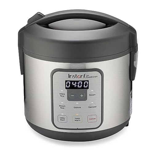 Instant Zest 8 Cup Rice Cooker, Steamer, Cooks Rice, Grains, Quinoa and Oatmeal, No Pressure Cooking Functionality
