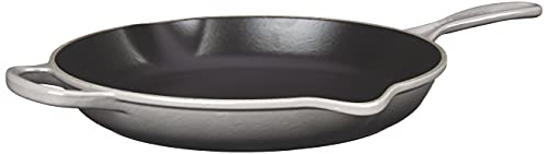 Le Creuset Signature Iron Handle Skillet, 11-3/4-Inch, Oyster