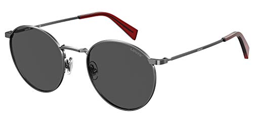 Levi's Men-Women Round Sunglasses Black - Pack of 1