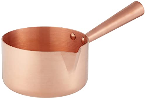 Mauviel M'Passion Copper 1.9-Quart Sugar Saucepan with Copper Handle