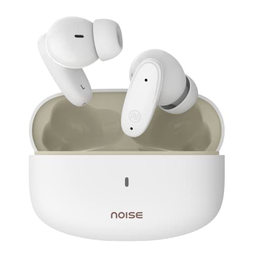 Noise Buds Connect Truly Wireless in Ear Earbuds with 50H Playtime, Quad Mic with ENC, Instacharge(10 min=120 min), 13mm Driver, Hyper Sync, and BT v5.2 (Ivory White)